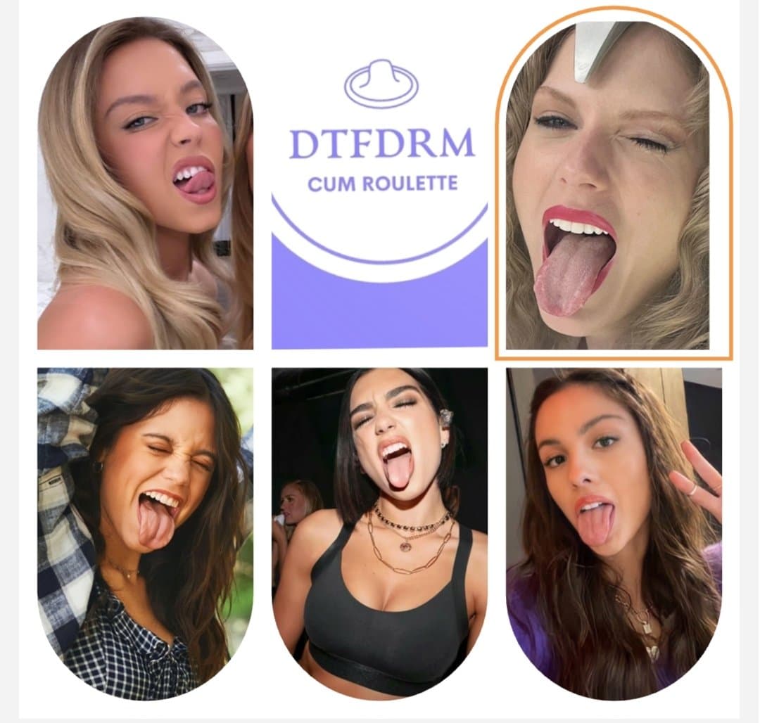 Celebrity Cum Roulette Vol 3 Swift, Ortega, Rodrigo, Lipa & Sweeney JOI Facial Hungry Sluts