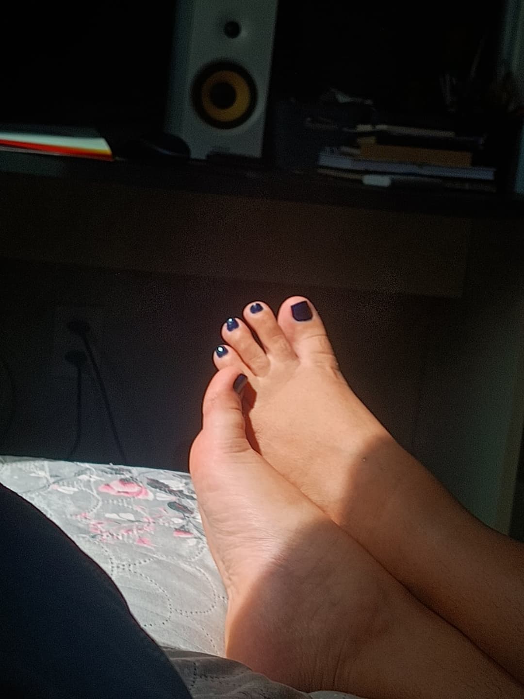 Candid feet I made of my roommate some time ago