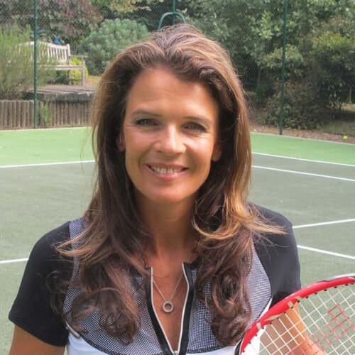 Annabel Croft ( Former British Tennis player )