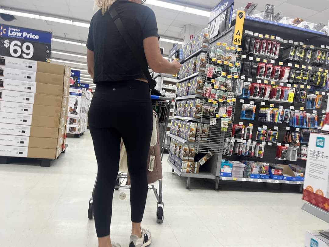 Milf at Walmart Shopping