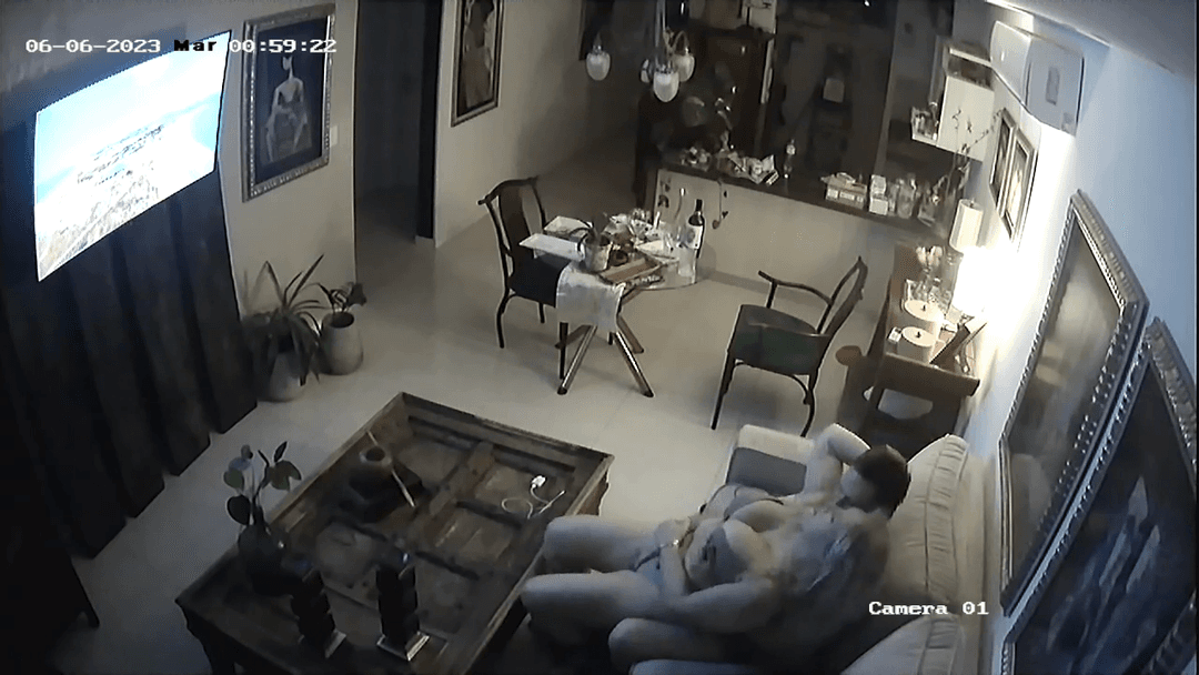 Hot Grandma caught having an Affair with young co-worker