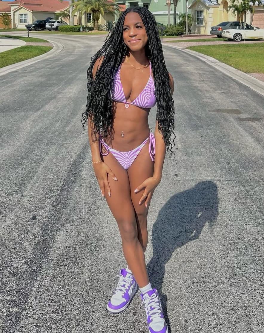 College Ebony Athlete Katiana(Bikini)(Uniform)