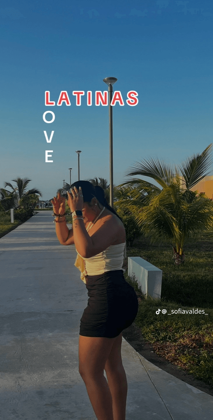 Tiktok Big booty Colombian Shaking ass pt 1