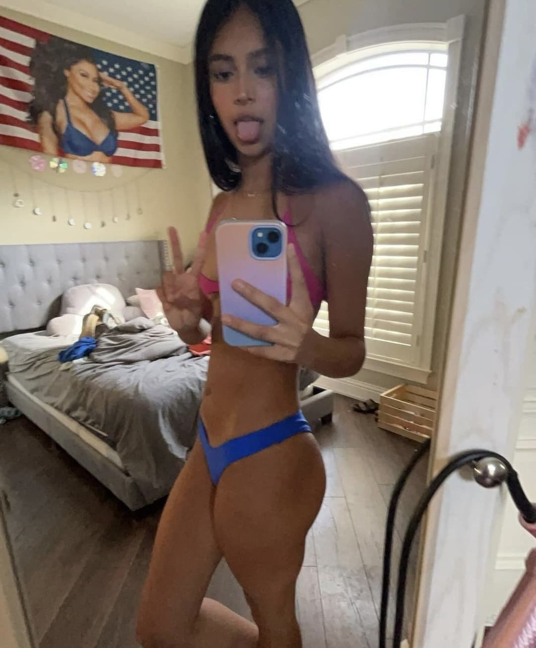 Hot petite Brazilian/white teen Tati nudes leaked on snap, message me for the nudes