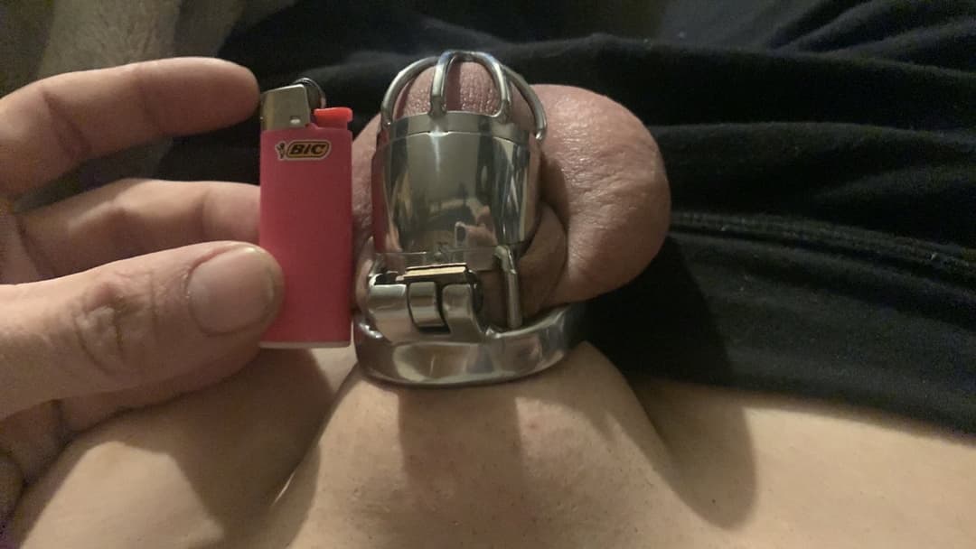 Joshua Boxell caged little dick