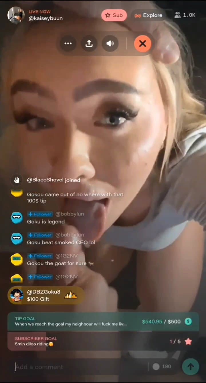 Chav Girl Ahegao Blowjob