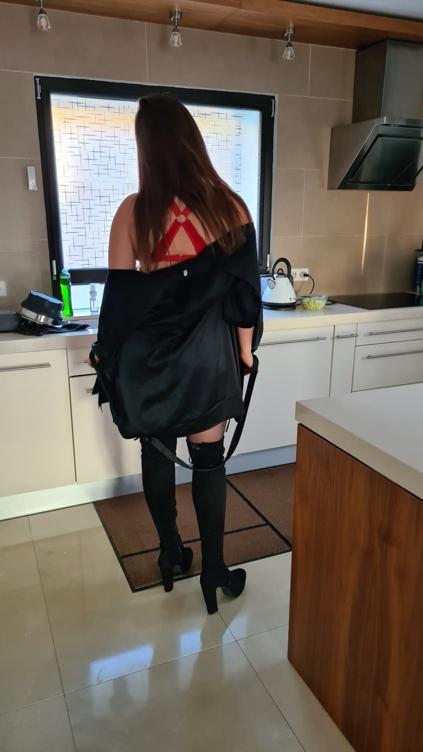 HotWife Whore Martyna L. - Red Lace Lingerie PART 1 - WebSlut from Wroclaw Poland