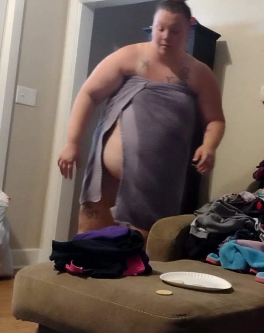 Bbw in a towel