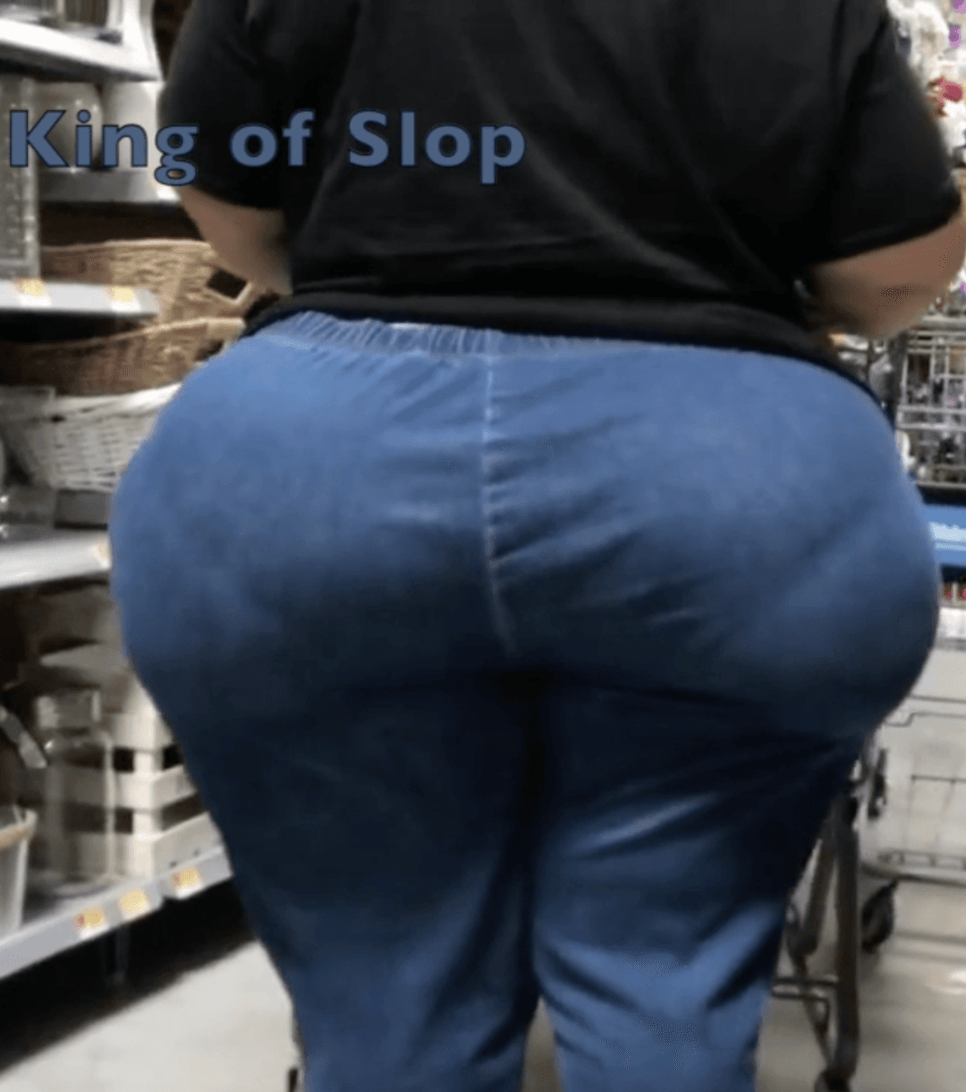 Dry Hump My Big Sloppy SSBBW Ass In Public
