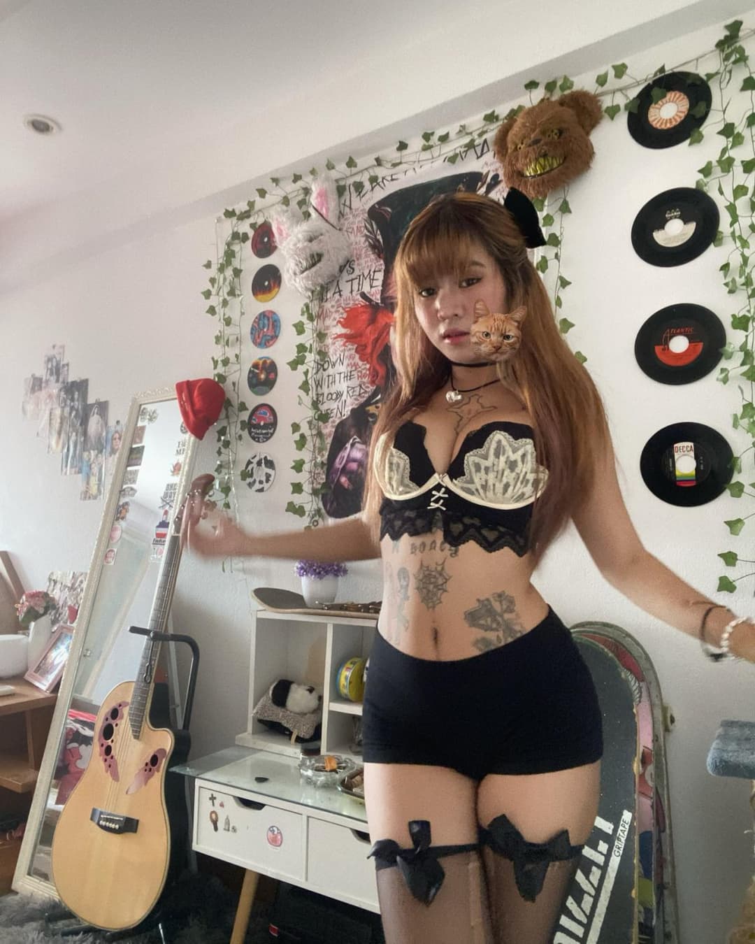 Click to view full size Asian Sexy tattoed Thai Girl Papang31 Couple Sextape Amautuer Leaked