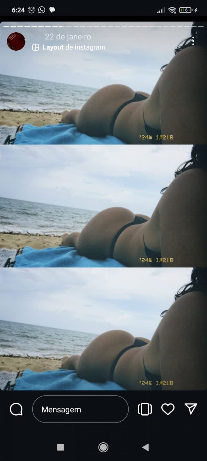 Lau, putinha rodada, que tem um bunda gigante, mais pena que é muito rodada