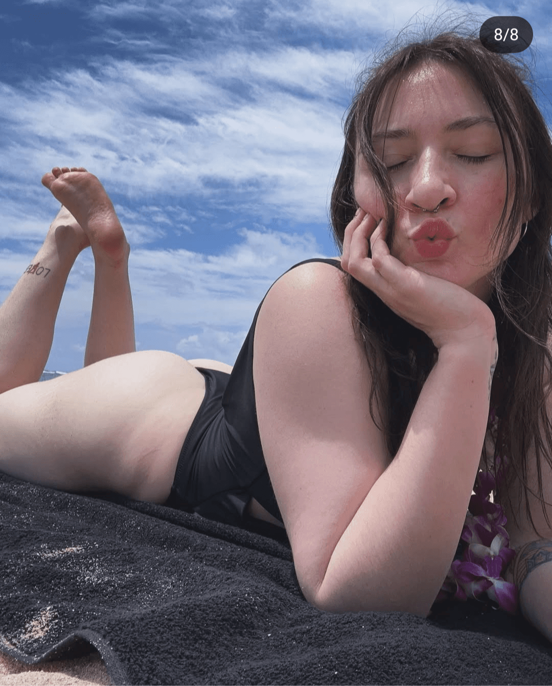 This 34 year old Milf cheated on her hubby for a 17 year old punk ass kid. What a stupid slut.??