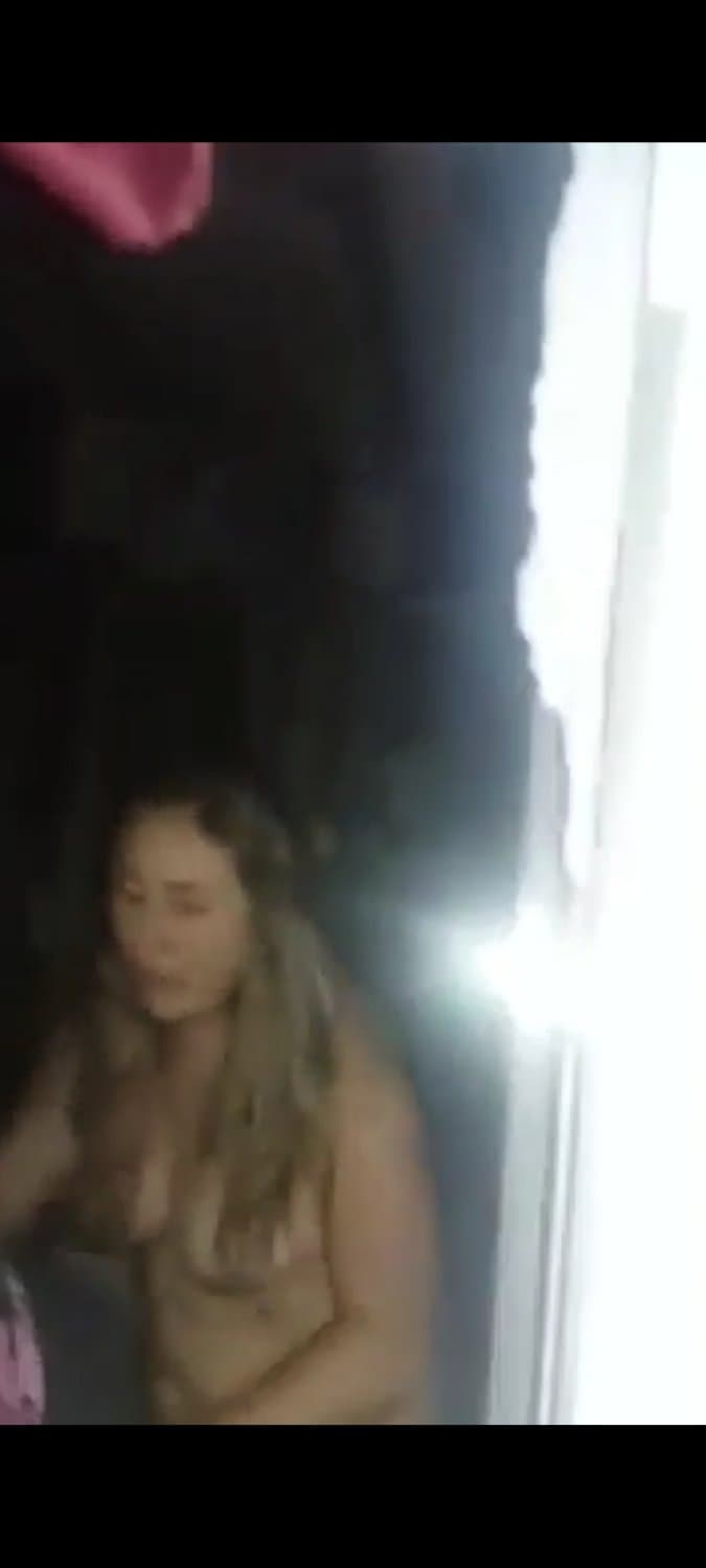 Mother-in-law caught brazilian slut daughter-in-law cheating her son with another guy at home.