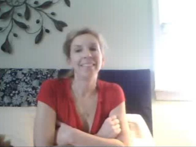 Naughty School Teacher Skype Discussing Nude Modeling Spread Ass