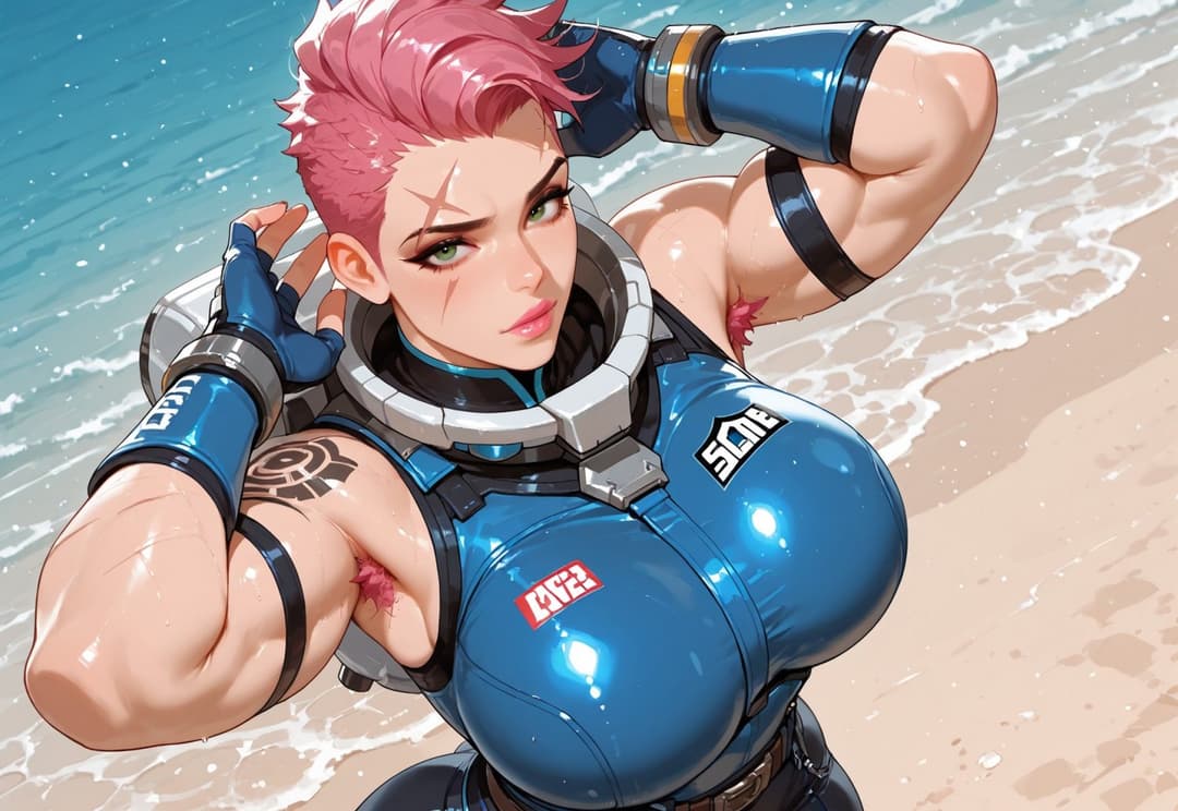 [Overwatch] I want to fuck Zarya ?