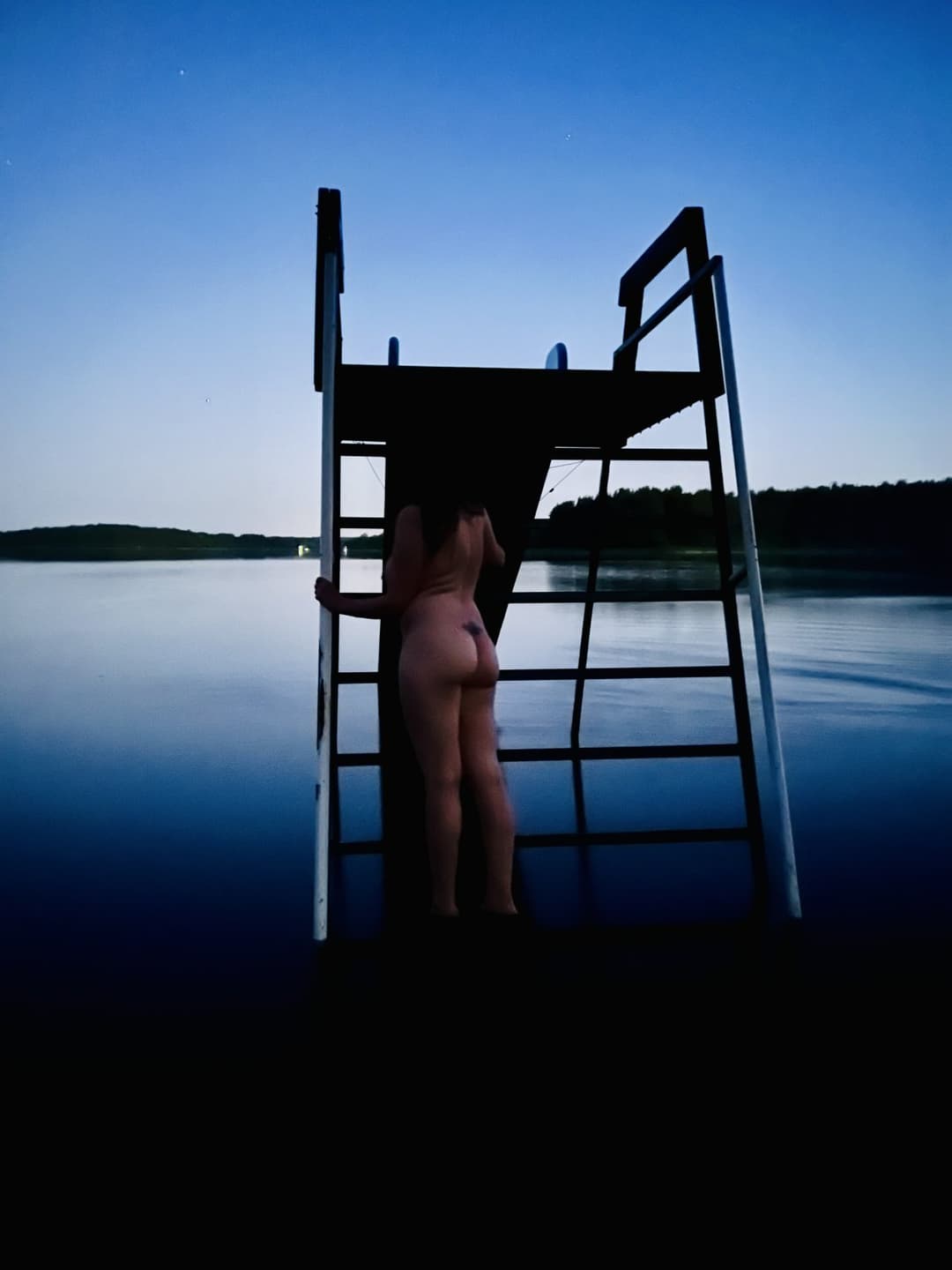 Lithuanian chubby milf D ovile naked outside