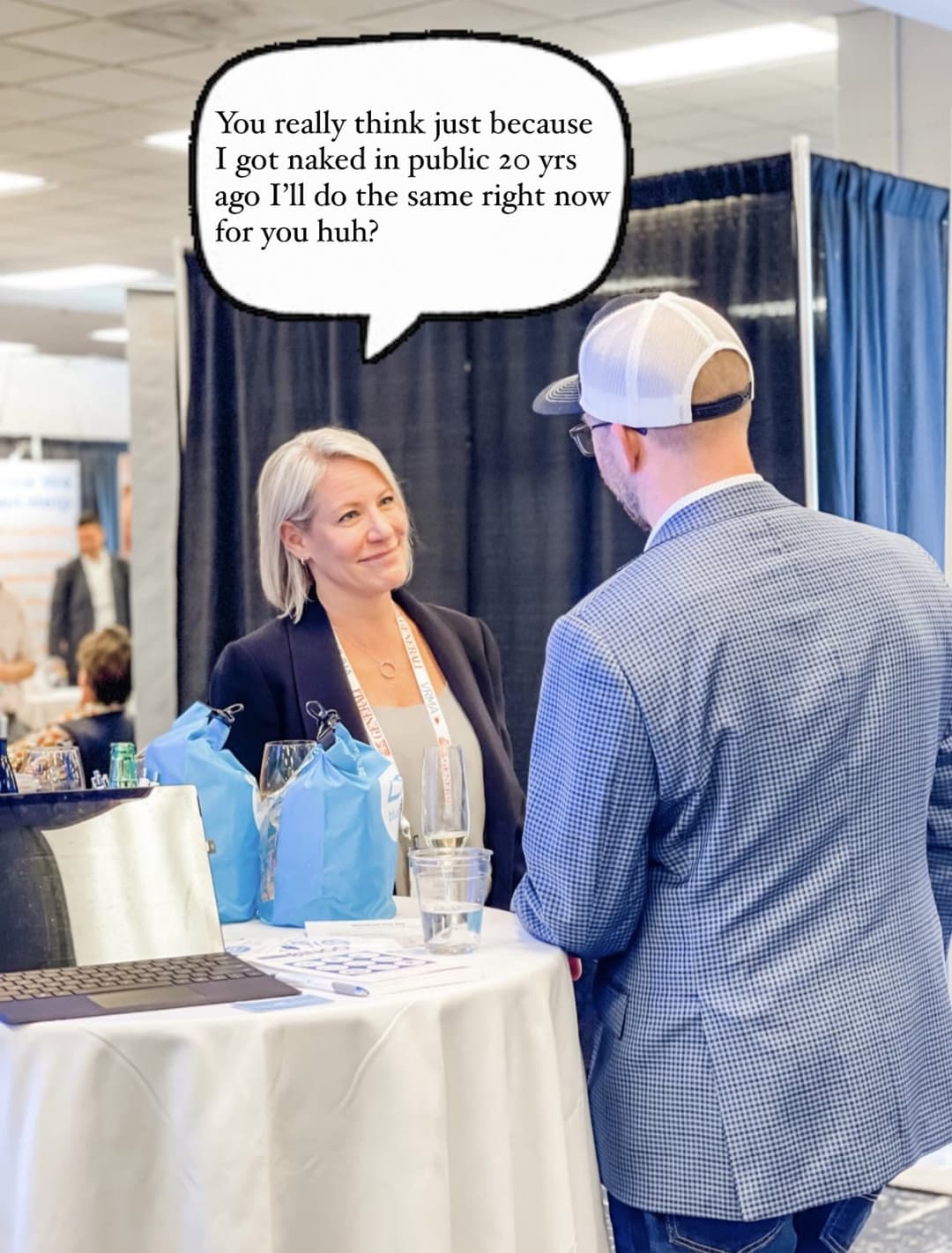 Yet another hot C E O caught naked in public on camera