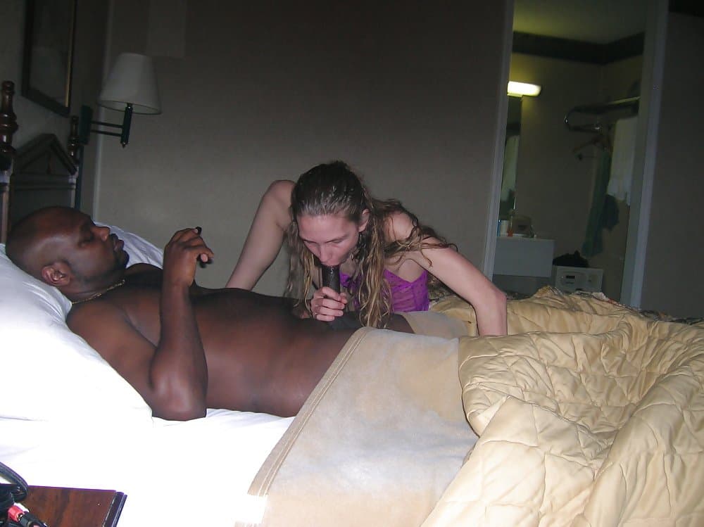 Skinny wife gets fucked by a BBC while hubby watches