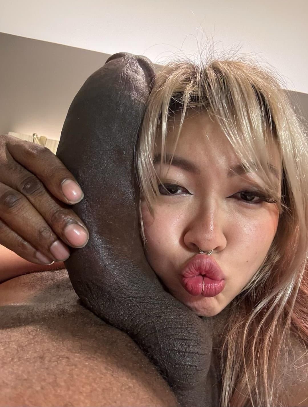 # 5 - Some happy females with their chocolate bars in their mouth ??