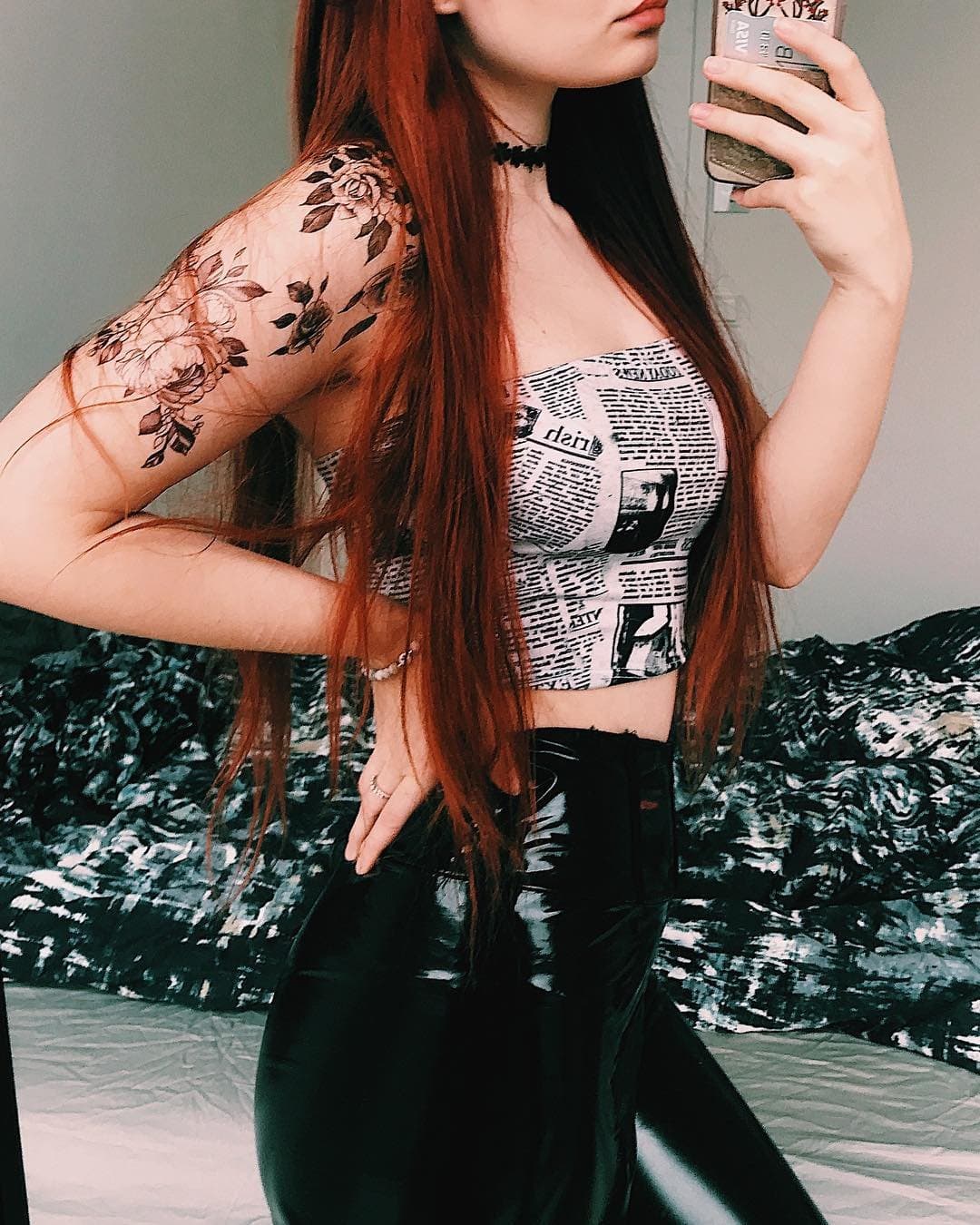 Super sexy vinyl babe