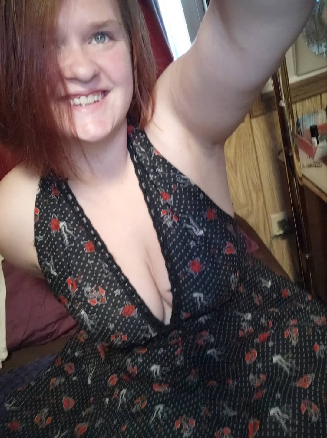 Slutty little Alt bitch loves showing off her big tits and wet slick pussy