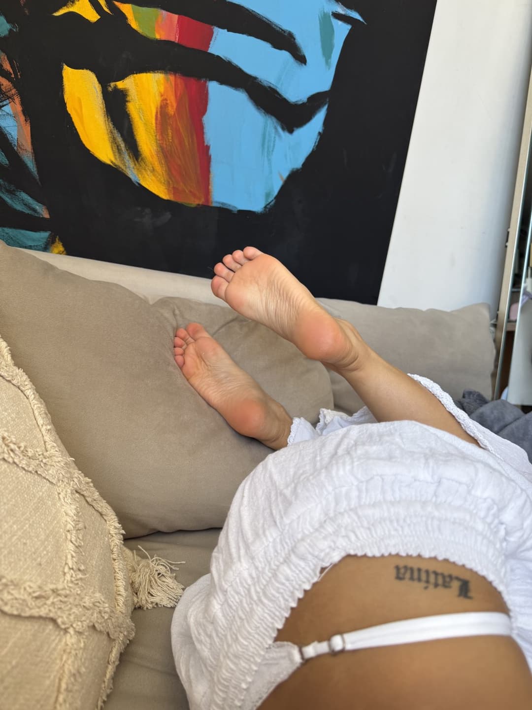 What would you do if i let you play with my feet?