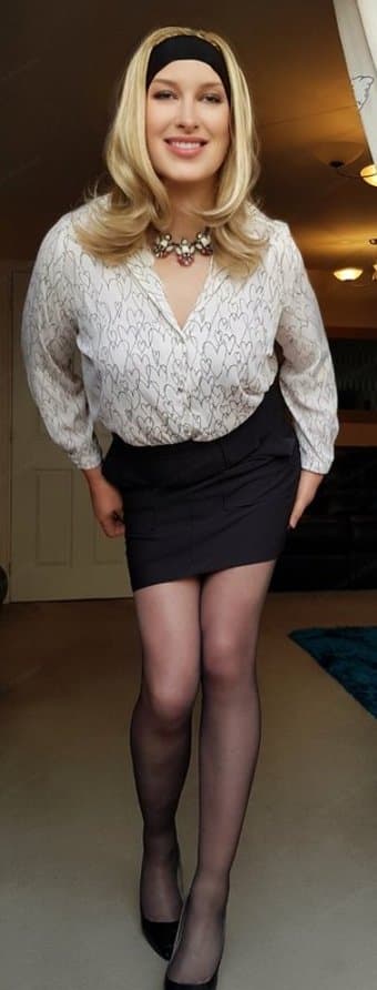 Caroline K******, Pretend woman with a built in strap on