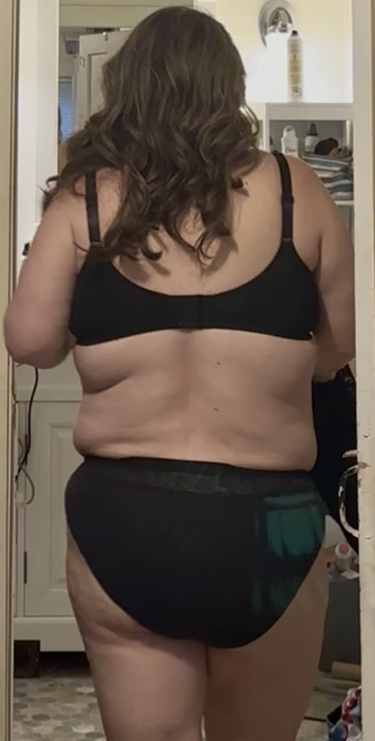 Jennifer - CT BBW Wife Black Bra and Panties