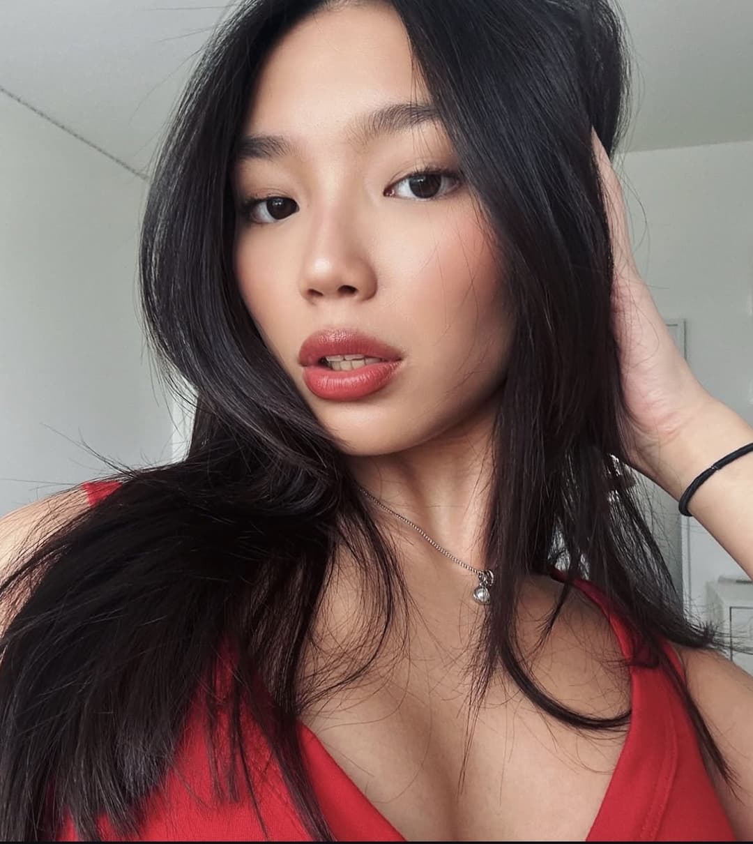 (A) Tiny Indonesian whore with slutty body, what a cum worth slut (Vina Sky lookalike)