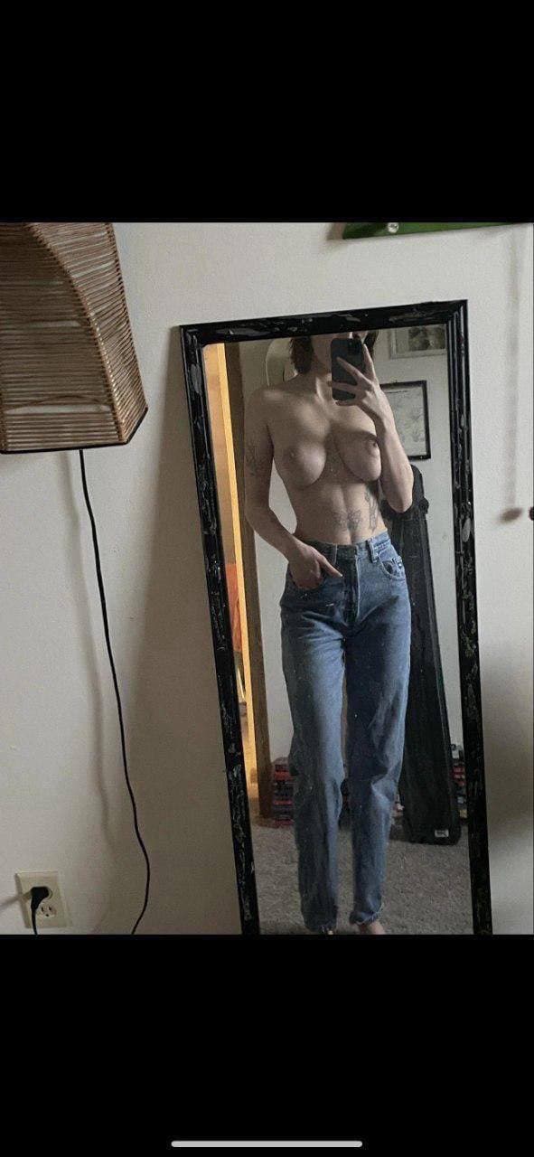 Hot tat body brunette with great tits displays her slutty curvy body. Forever a webslut.