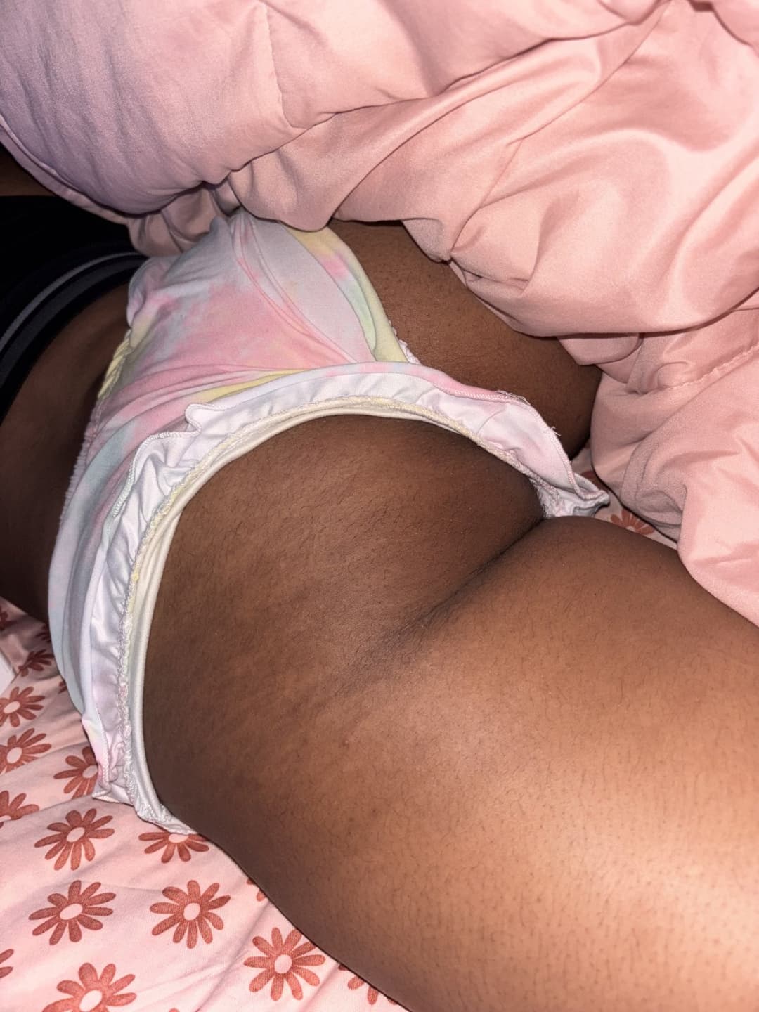 caught busty pyt lightskin sleeping with wedgie and no panties..i couldnt resist creeping