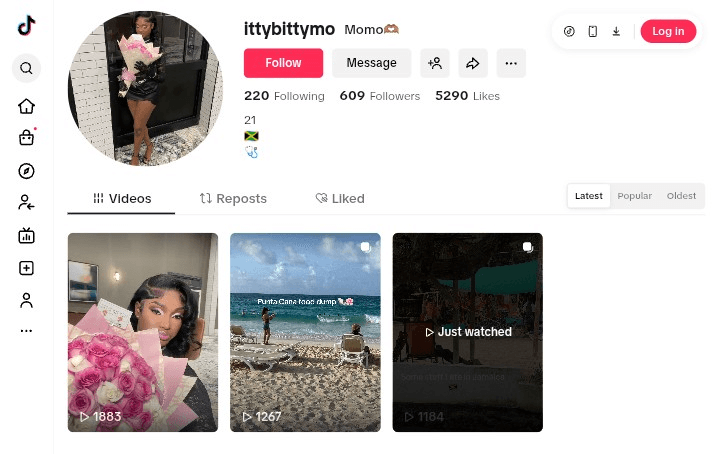 Broward County Florida ebony thot ittybittymo eating up dicks & playing with her pussy leaked