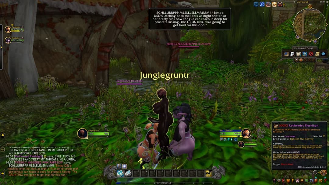 Two Knife Ear Nigger Owned BreedBunnies Milking Two Greasy Ape Sludgeloads.