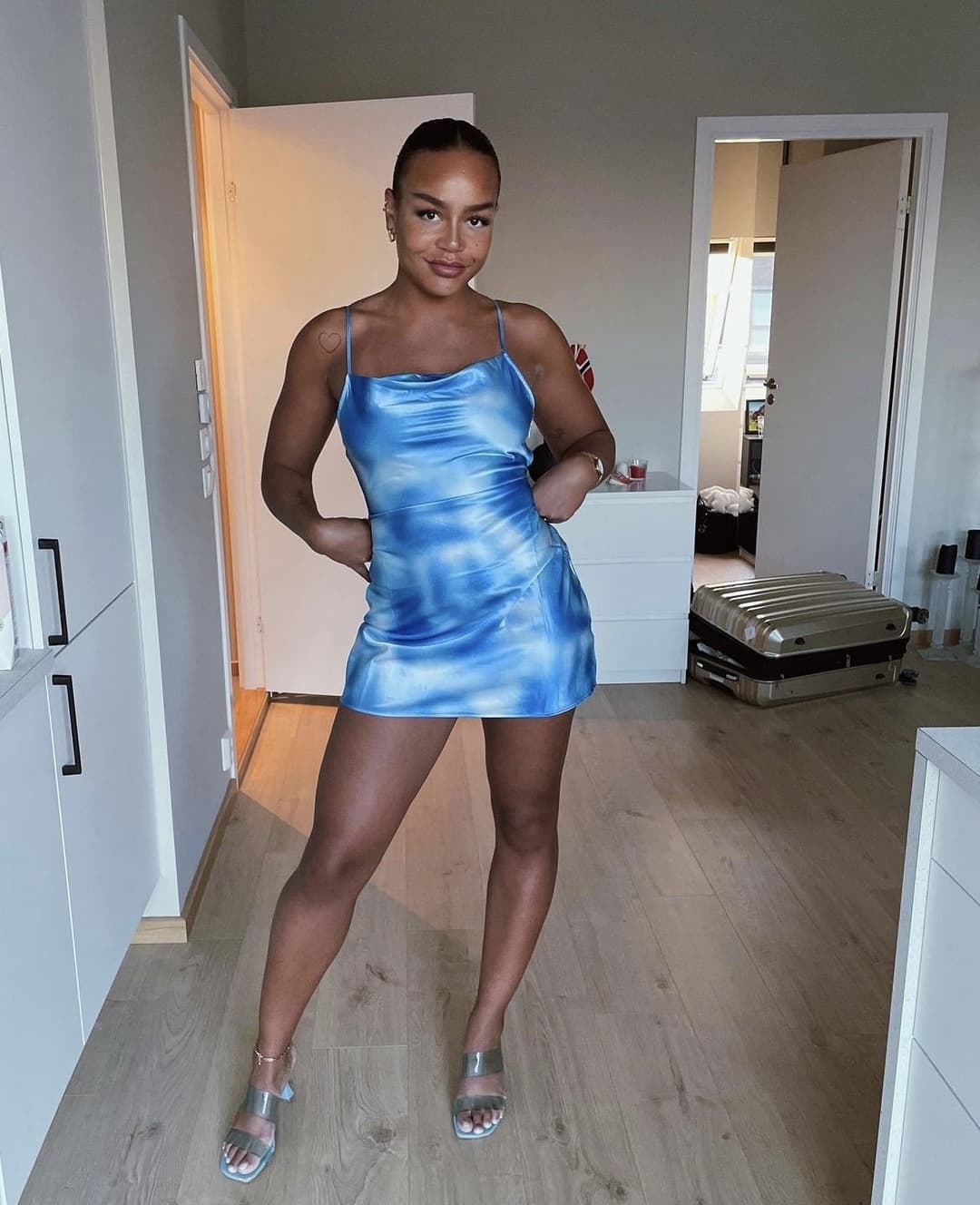 Norwegian flight attendant porn