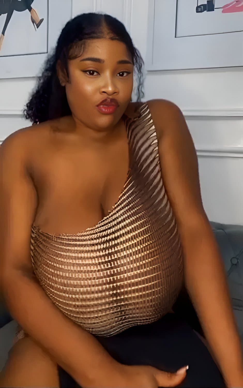 Huge Tits African - Sexy Bugatti (Leaked)