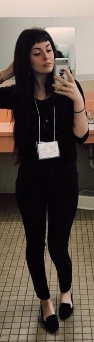 Hipster with a tight body