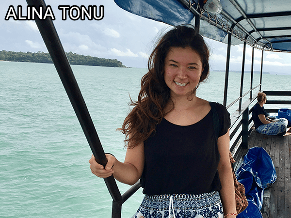 Director of Strategic Partnerships Alina T. nude in public