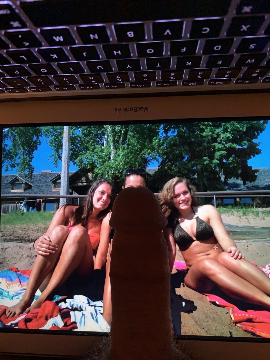 Cocking and Cumming Bikini Girls!