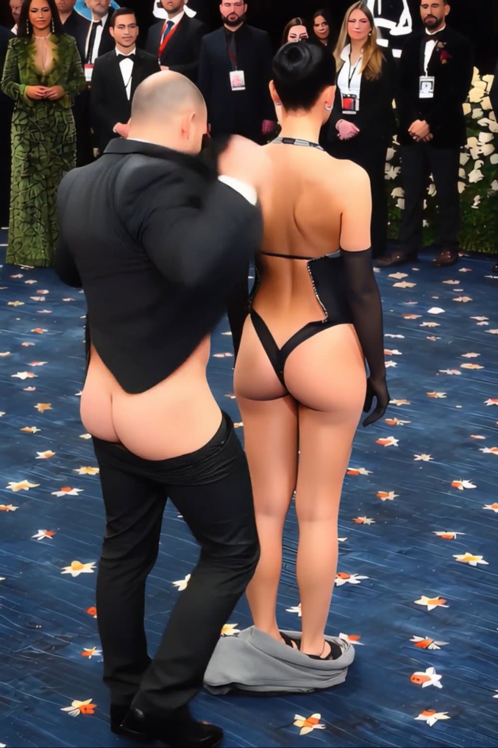 Kylie BTS groped at public Event Hot Sex AI ???