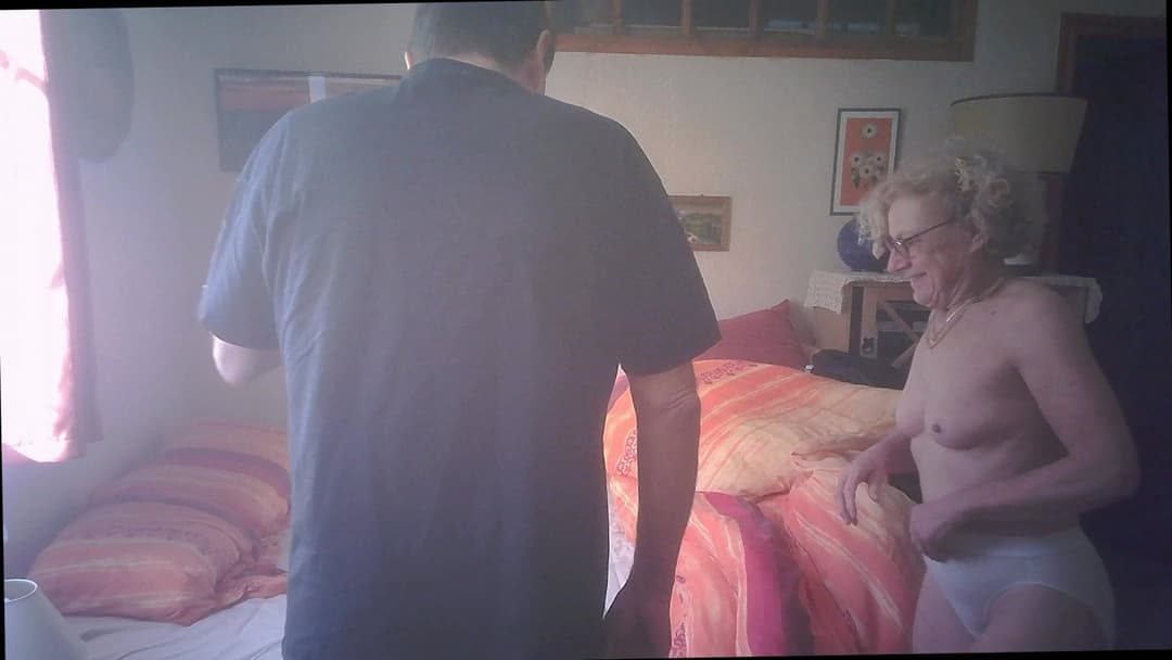 Mature Nurse Solange coming for massage and caught by  4 hidden cams !