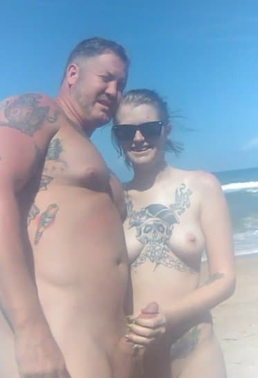 Click to view full size My beach erections with cute girls on nude beach