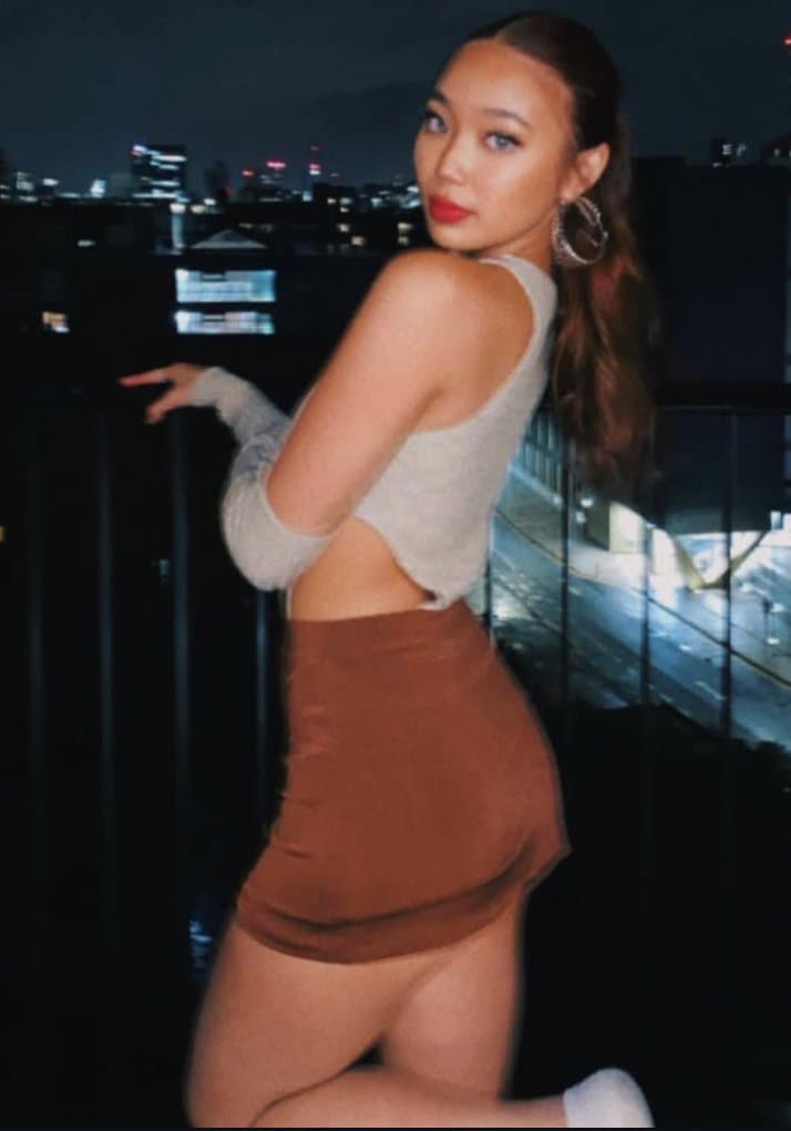 (A) Tiny Indonesian whore with slutty body, what a cum worth slut (Vina Sky lookalike)