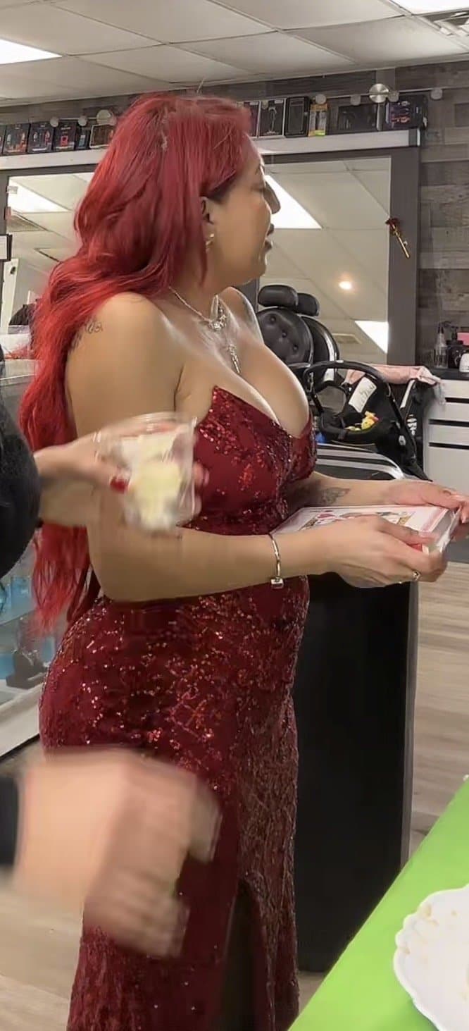 Big tit redhead latina milf slut