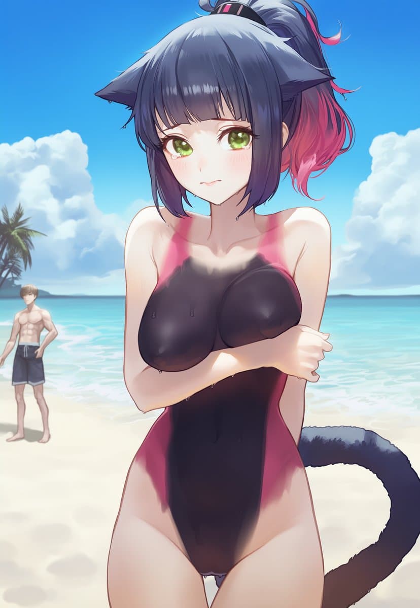 soon to be removed on pixiv bodypaint pictures