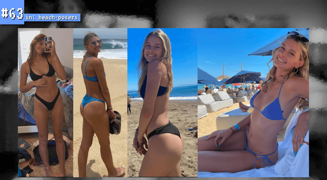 IRL-Contest: <BEACH-POSERS> category [college] [bikini] [beach] [slut] [request] [vote] [teen]