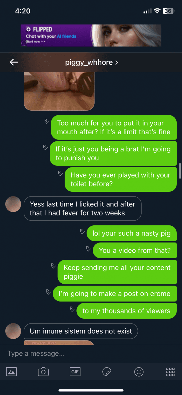 Stupid Hungarian webslut Emma kiss