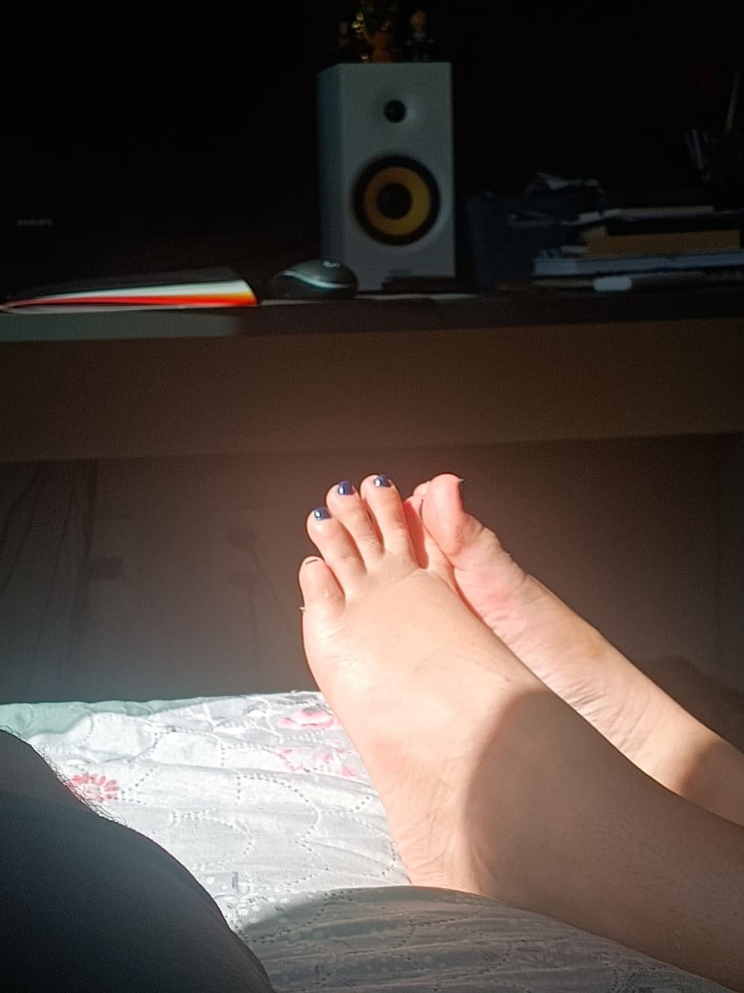 Candid feet I made of my roommate some time ago