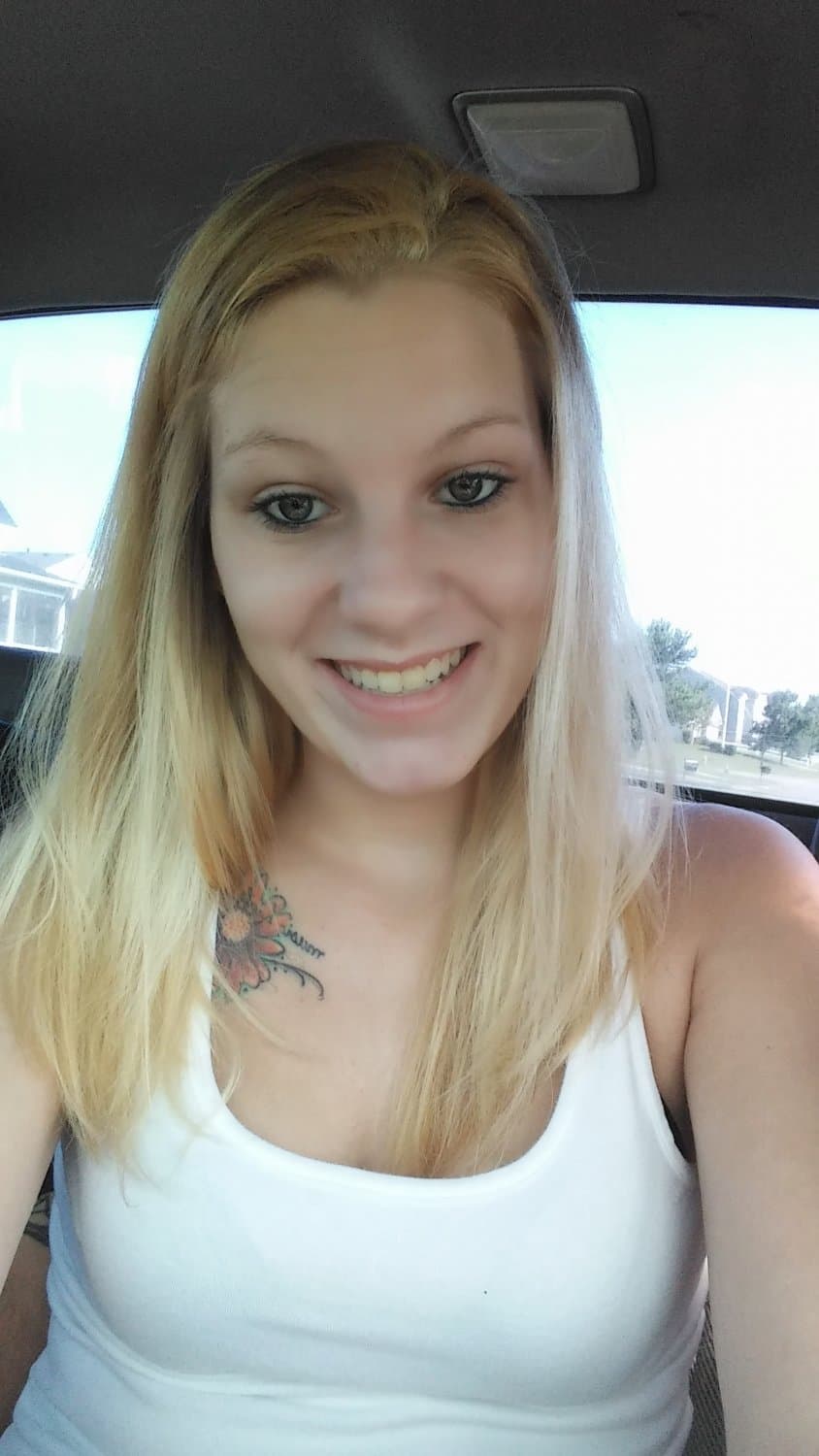 Click to view full size Sabrina has small saggy tits and a huge ugly pussy