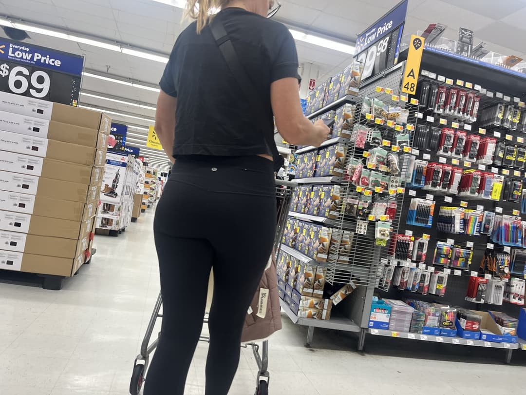 Milf at Walmart Shopping