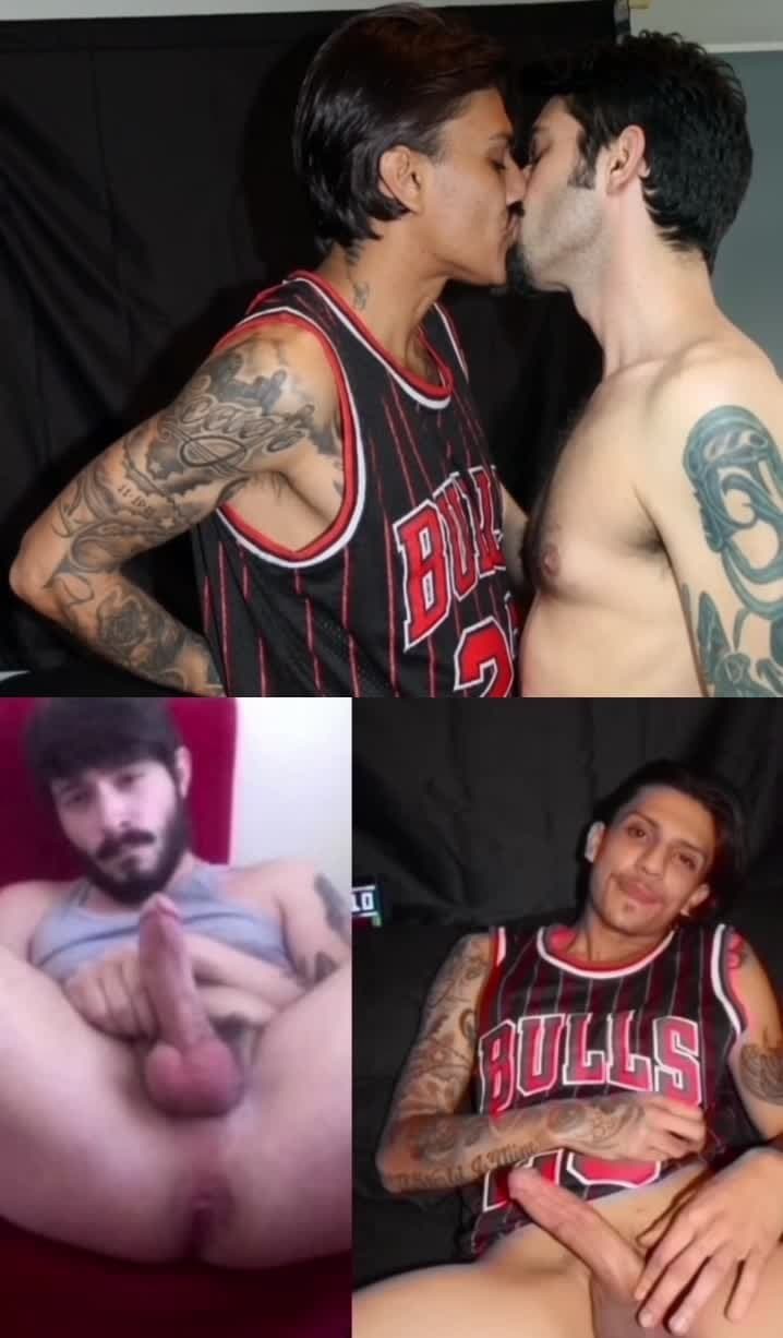 Two circumcised Latinos on display